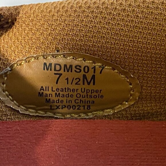 Twisted X Oiled Saddle Driving Moccasins Mens Size 7.5 Slip On Leather MDMS017 main image 11